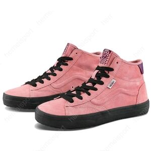 Vans The Lizzie Rosette Pink Womens Size 8